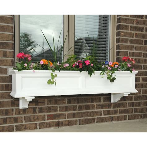 48 inch window flower boxes